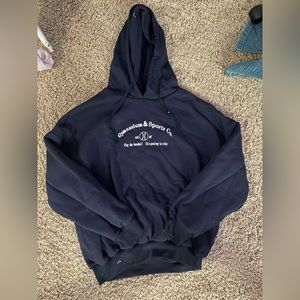 Cute navy hoodie
